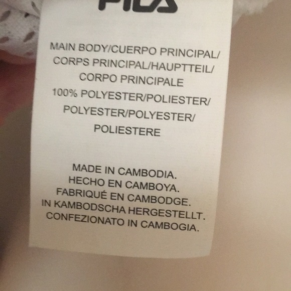 Fila Authentic Performance Athletic Top, XL, NWT! - Picture 7 of 7